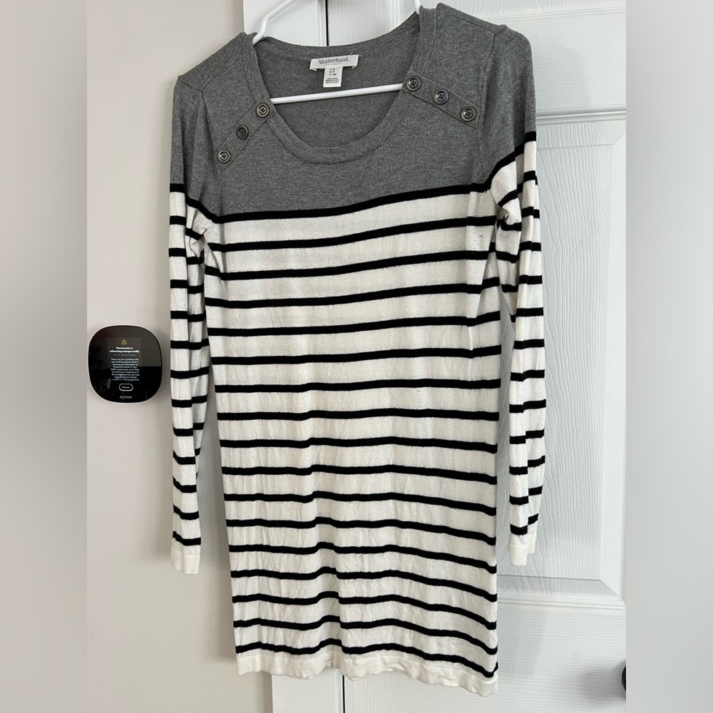 Motherhood maternity long sweater